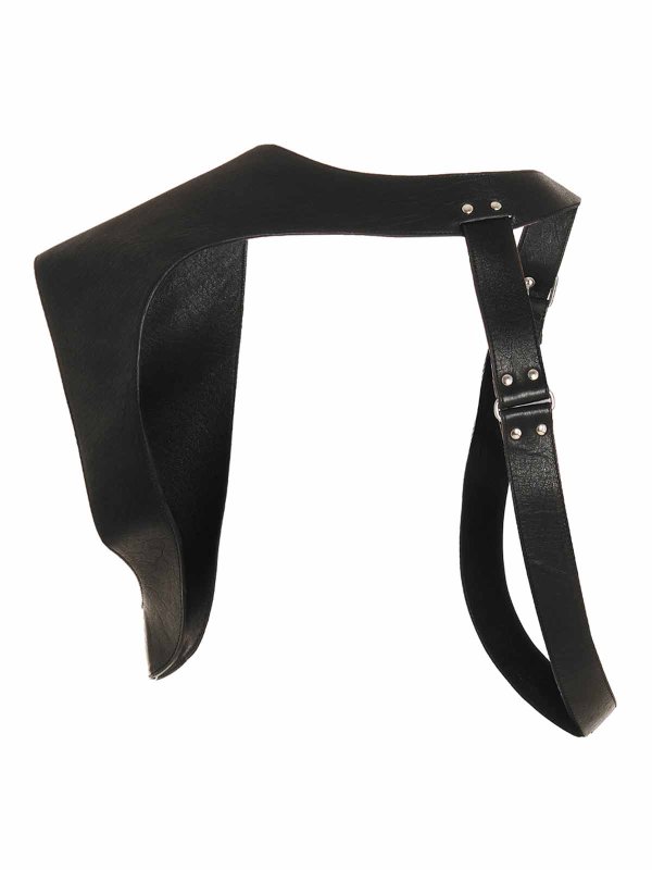 ALEXANDER MCQUEEN: ベルト online - ベルト - 黒