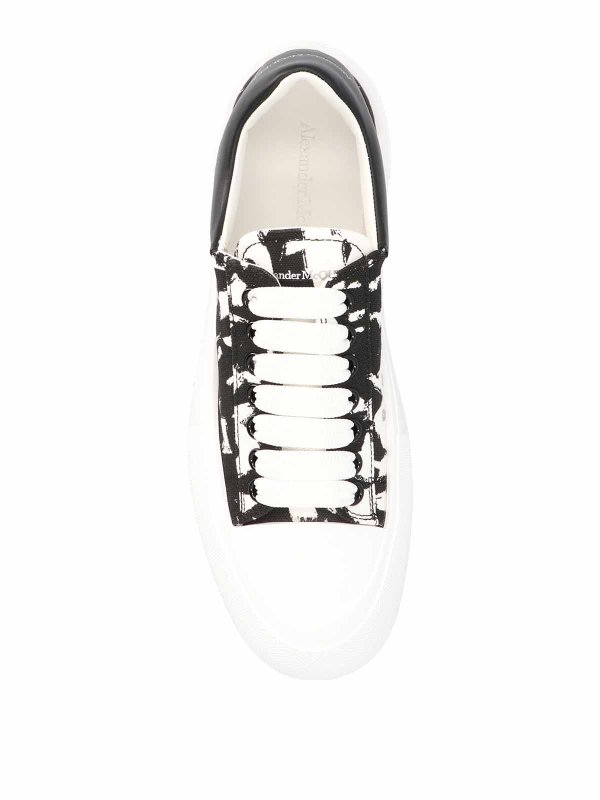 iKRIX ALEXANDER MCQUEEN: trainers - Printed canvas sneakers