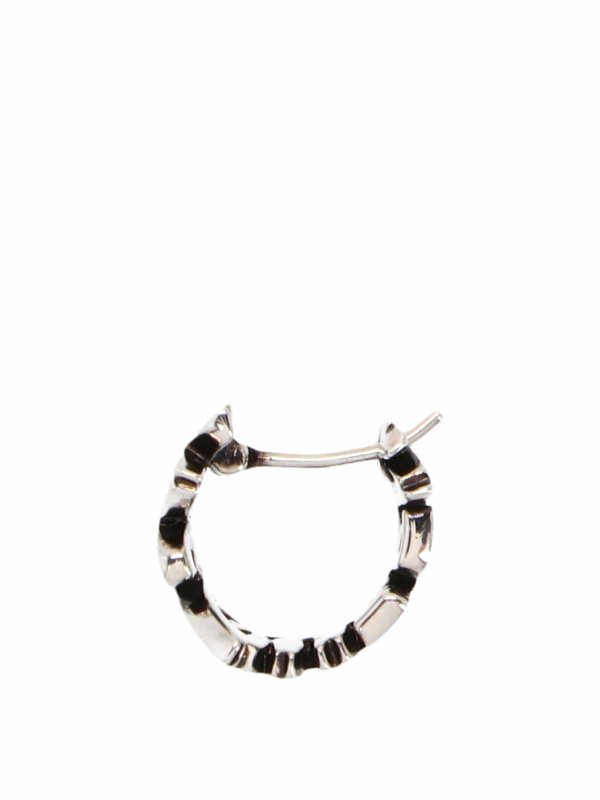 ALEXANDER MCQUEEN: Earrings - Logo single earring