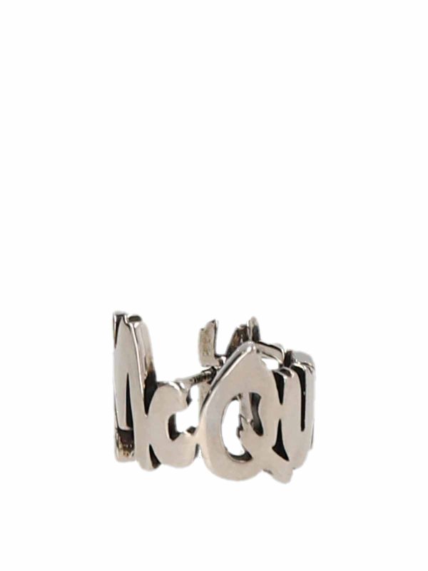 iKRIX ALEXANDER MCQUEEN: Earrings - Logo single earring