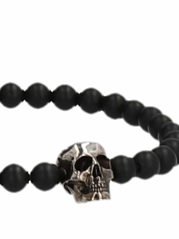 iKRIX ALEXANDER MCQUEEN: ブレスレット＆バングル - ブレスレット/バングル - 黒