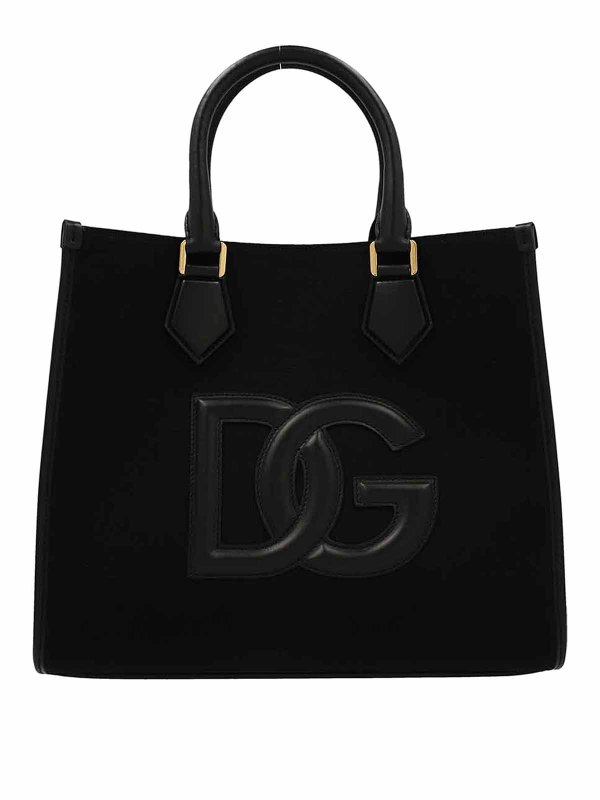 DOLCE & GABBANA: Handtaschen - Shopper - Schwarz