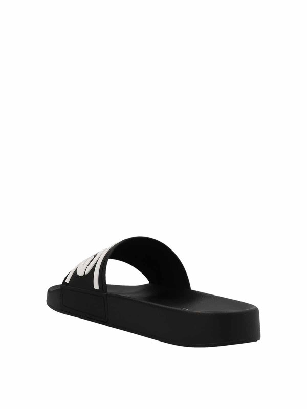 DOLCE & GABBANA: sandals online - Logo slides