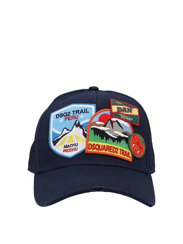 DSQUARED2: Chapeaux - Chapeau - Bleu