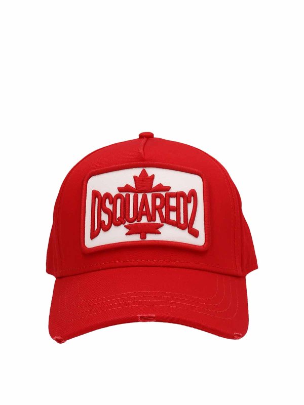 DSQUARED2: Chapeaux - Chapeau - Rouge
