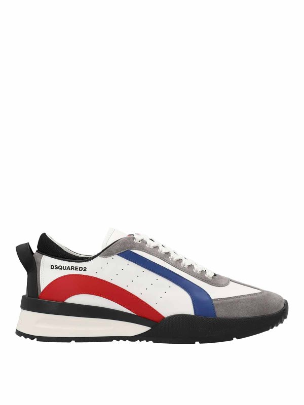 DSQUARED2: trainers - Multicoloured leather sneakers