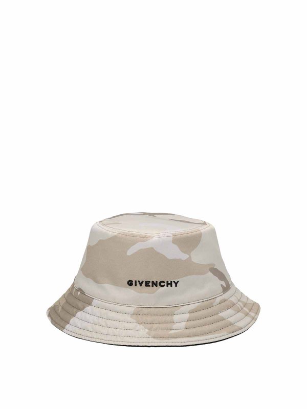 GIVENCHY: hats & caps - Patterned bucket hat