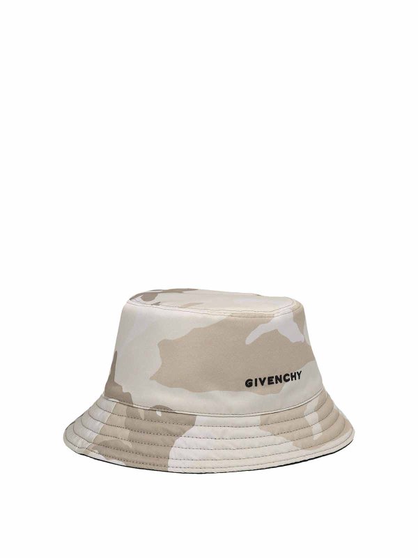 GIVENCHY: hats & caps online - Patterned bucket hat