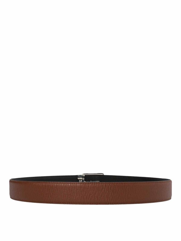 SALVATORE FERRAGAMO: belts online - Hammered reversible belt