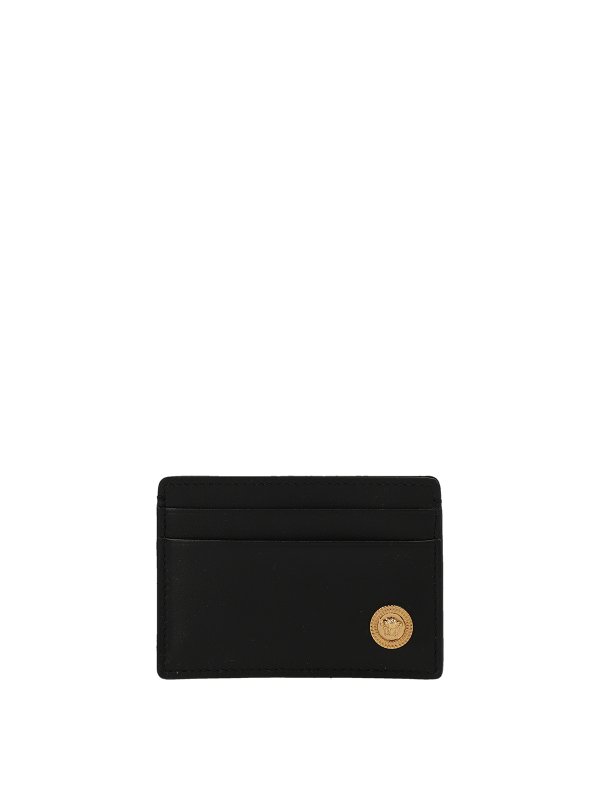 VERSACE: wallets & purses - Medusa detailed card holder