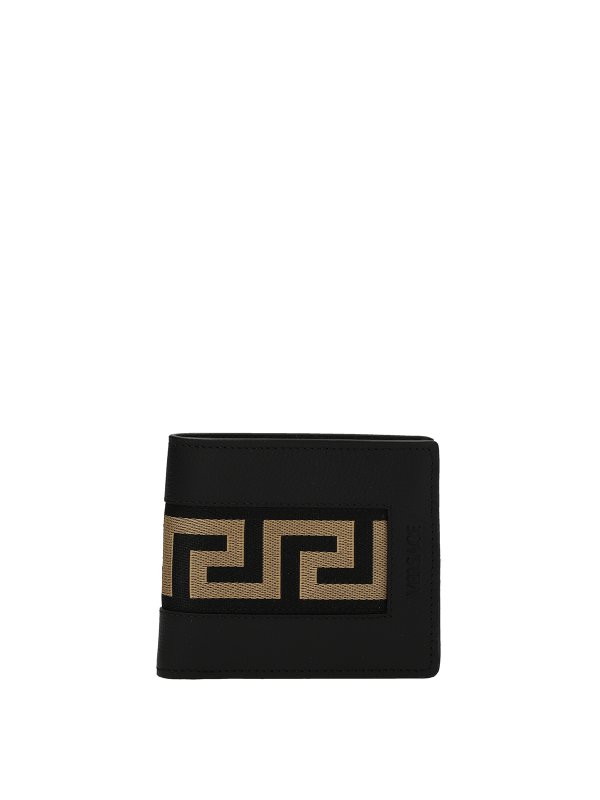 VERSACE: portafogli - Portafoglio con Greca