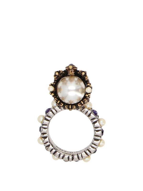 ALEXANDER MCQUEEN: Rings online - Skull Queen ring