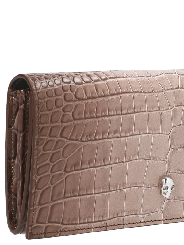 iKRIX ALEXANDER MCQUEEN: 財布＆ポーチ - 財布 - ブラウン