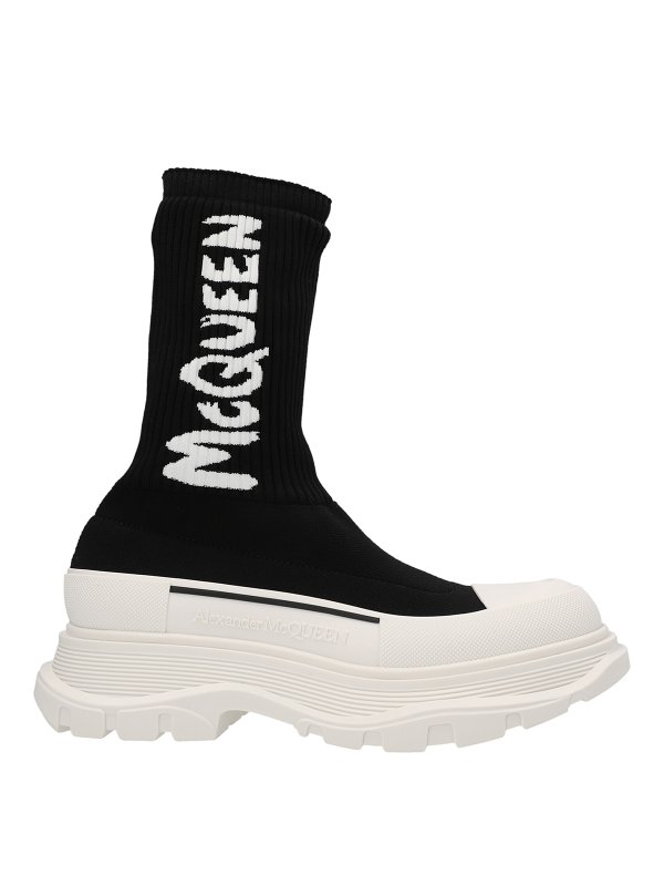ALEXANDER MCQUEEN: Bottines - Bottines - Noir