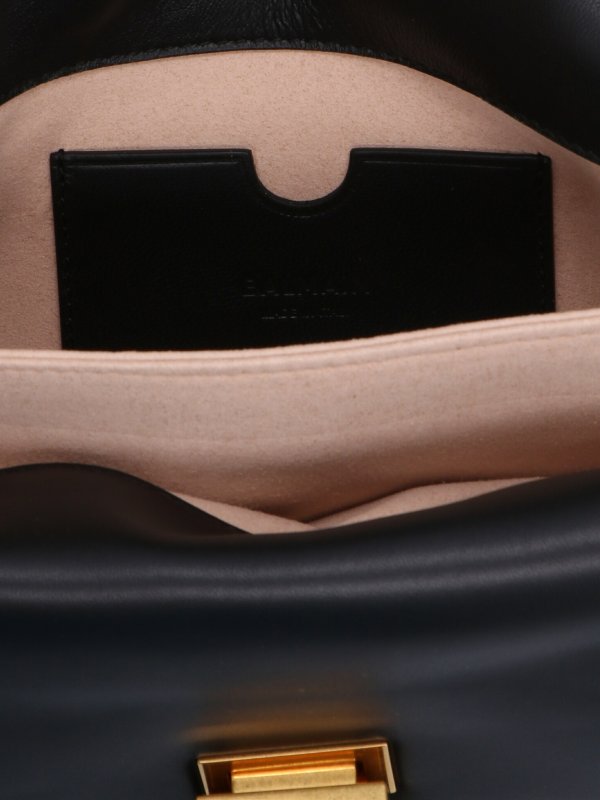 Logoed shoulder bag shop online: Balmain