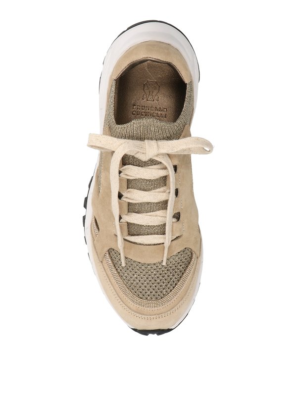 The Best Shops BRUNELLO CUCINELLI: Chaussures de sport - Baskets - Beige