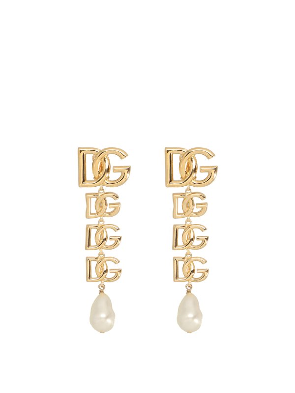 DOLCE & GABBANA: Orecchini - Orecchini logo