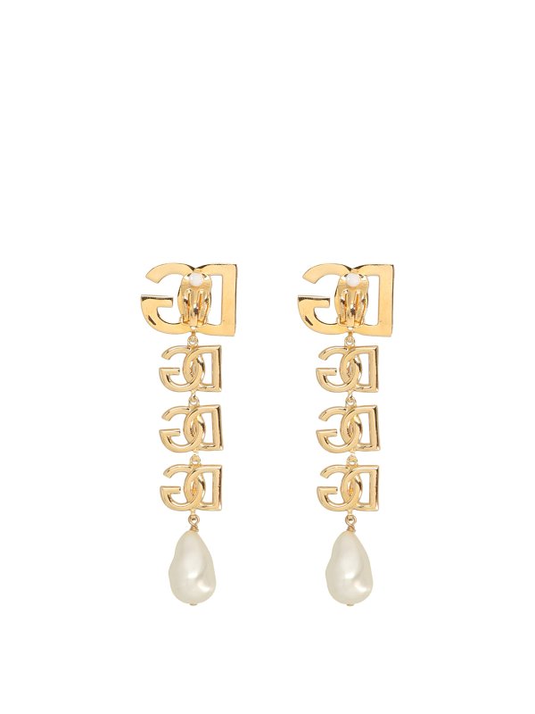 DOLCE & GABBANA: Orecchini online - Orecchini logo
