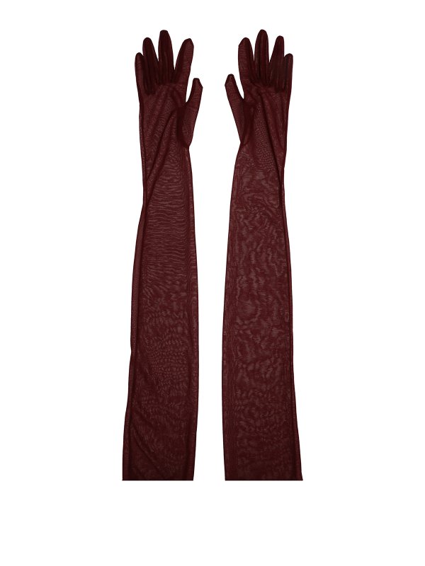 DRIES VAN NOTEN: gloves - Sheer gloves