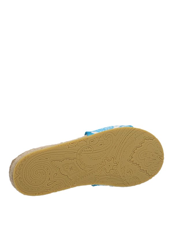 Sandalen - Hellblau shop online: ETRO