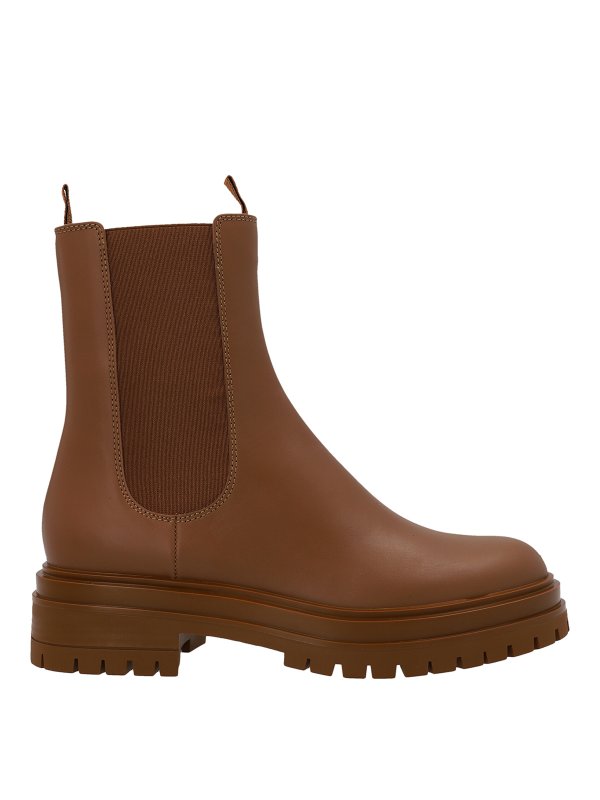 Gianvito Rossi: Stiefeletten - Stiefeletten - Braun