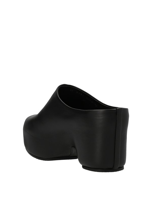 GIVENCHY: mules shoes online - Leather clogs
