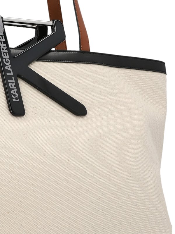 iKRIX KARL LAGERFELD: Handtaschen - Shopper - Beige