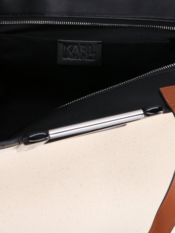 Shopper - Beige shop online: KARL LAGERFELD