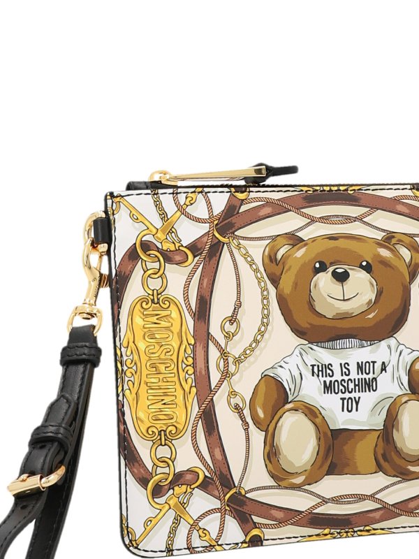 iKRIX MOSCHINO: クラッチバッグ - クラッチバッグ - Teddy Bear