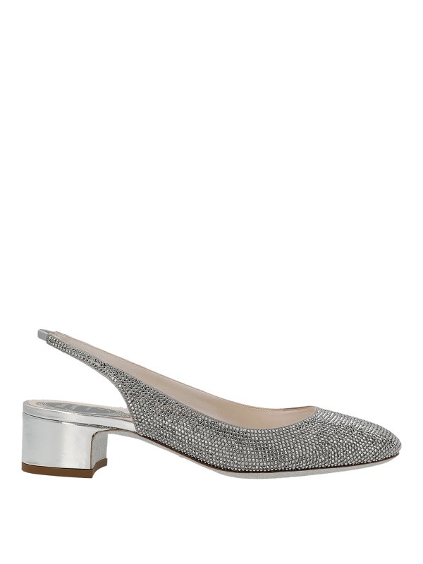RENE CAOVILLA: court shoes - Diamond slingbacks