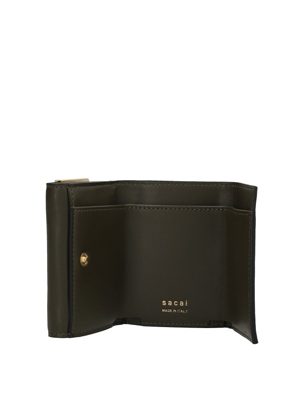 iKRIX Sacai: 財布＆ポーチ - 財布 - 緑