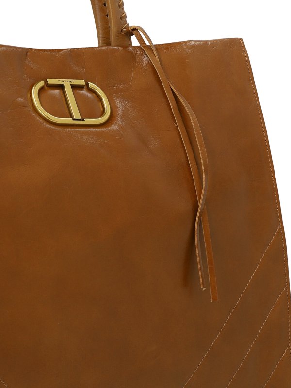 iKRIX TWINSET: totes bags - Oval t logo handbag