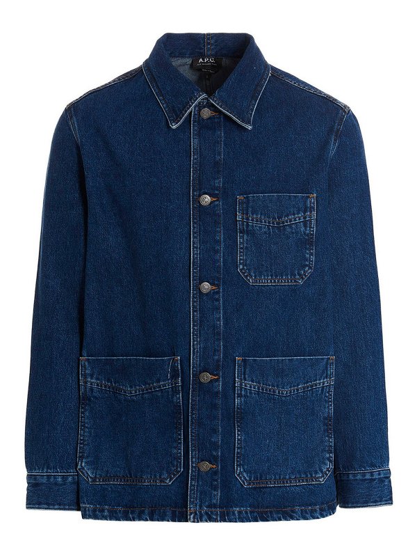 A.P.C.: denim jacket - Stefano jacket