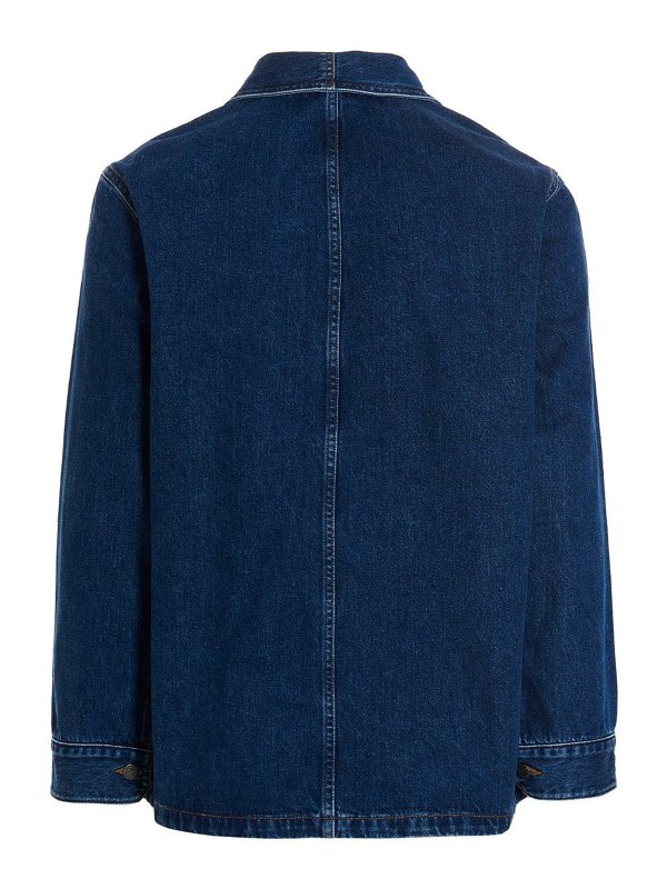 A.P.C.: denim jacket online - Stefano jacket