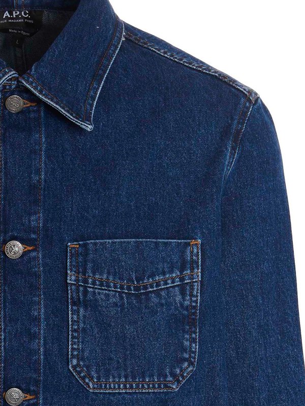 iKRIX A.P.C.: denim jacket - Stefano jacket