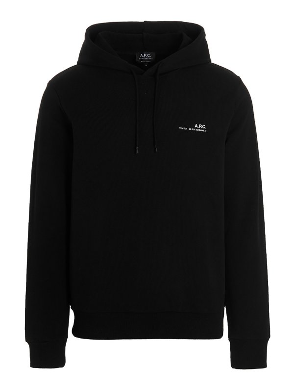 A.P.C.: Sweatshirts und Pullover - Sweatshirt - Schwarz