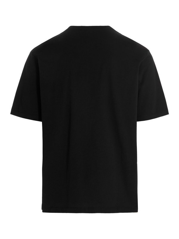 Balmain: t-shirts online - Icon flock t-shirt
