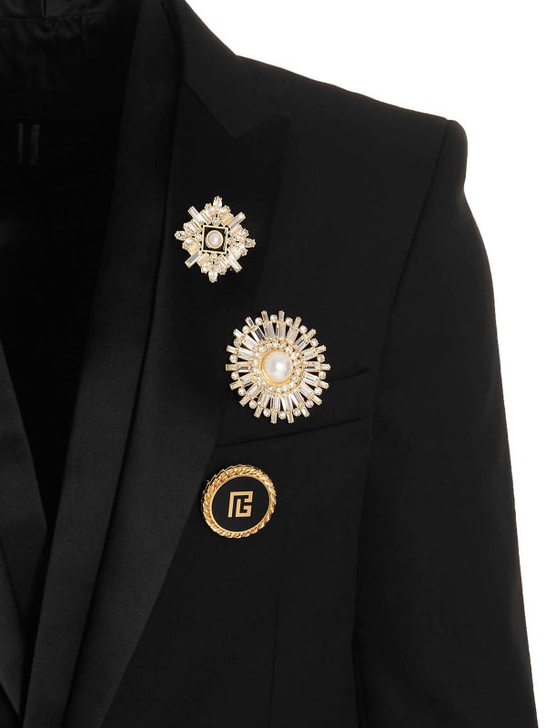 iKRIX Balmain: Blazer - Blazer - Negro