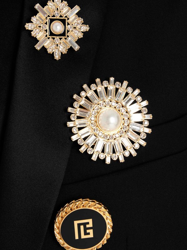 Blazer - Negro shop online: Balmain