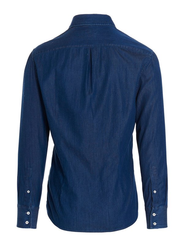 BRUNELLO CUCINELLI: Camisas online - Camisa - Azul