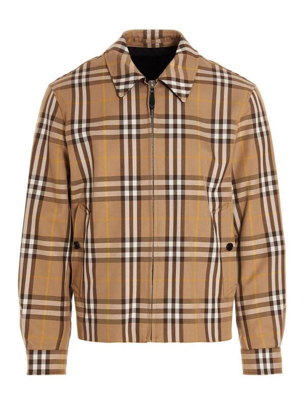 BURBERRY: casual jackets - Harrington jacket