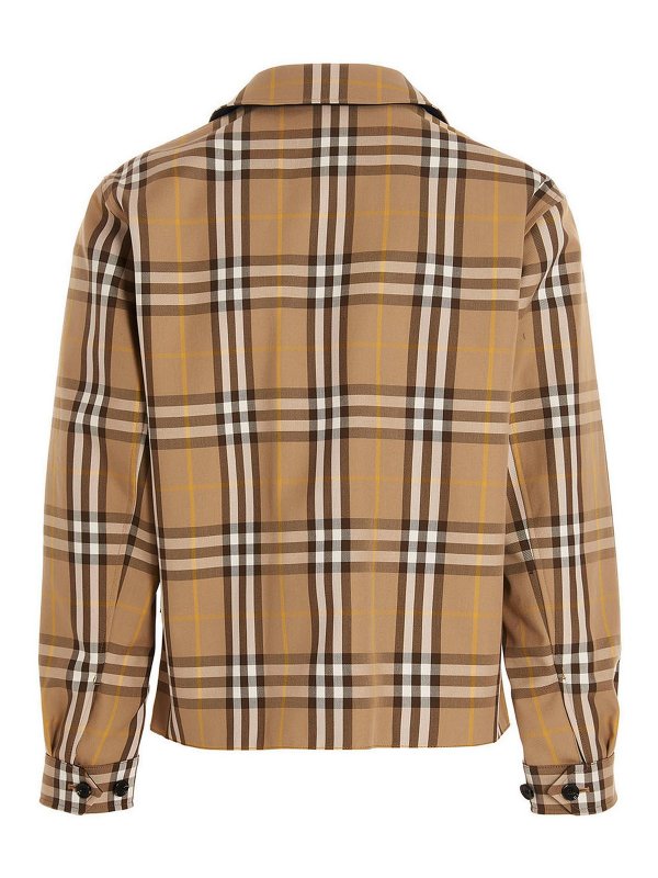 BURBERRY: casual jackets online - Harrington jacket