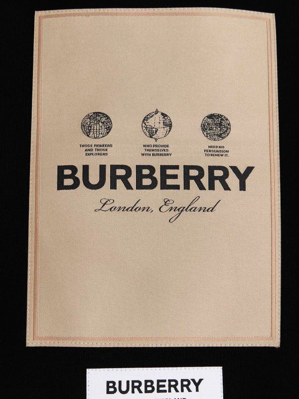 Sweatshirt - Schwarz shop online: BURBERRY