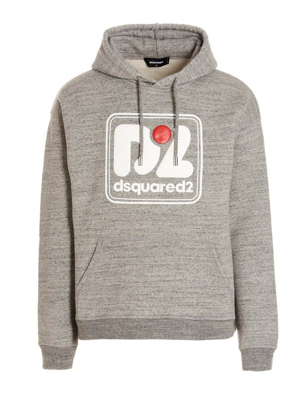DSQUARED2: スウェット＆セーター - スウェットシャツ/セーター - グレー