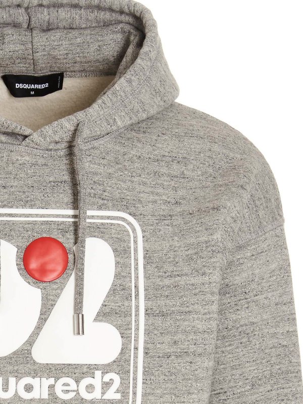 iKRIX DSQUARED2: スウェット＆セーター - スウェットシャツ/セーター - グレー