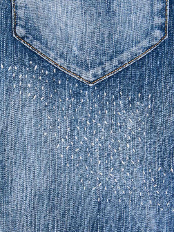 New western shirt shop online: DSQUARED2