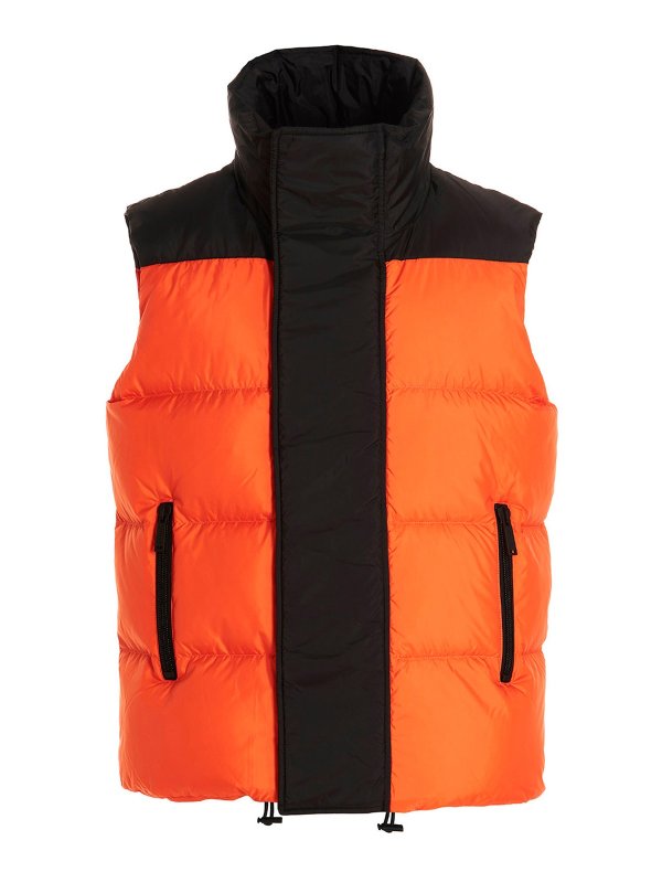 DSQUARED2: padded jackets - Puff sleeveless jacket