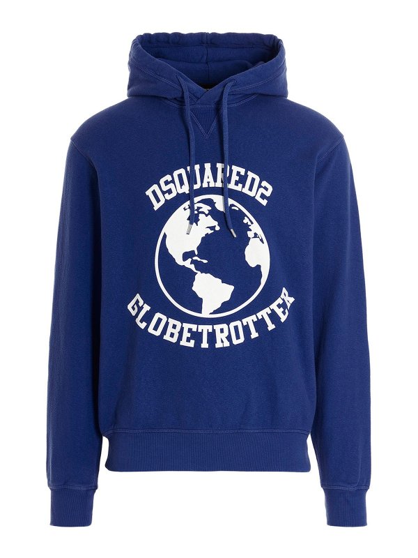 DSQUARED2: Sudaderas y suéteres - Sudadera - Globetrotter