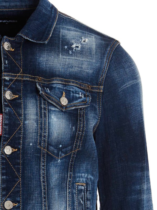 Jeansjacke - Blau shop online: DSQUARED2