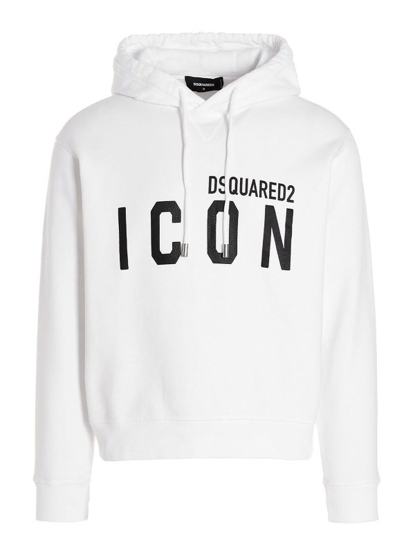DSQUARED2: Sweatshirts & Sweaters - Logo hoodie